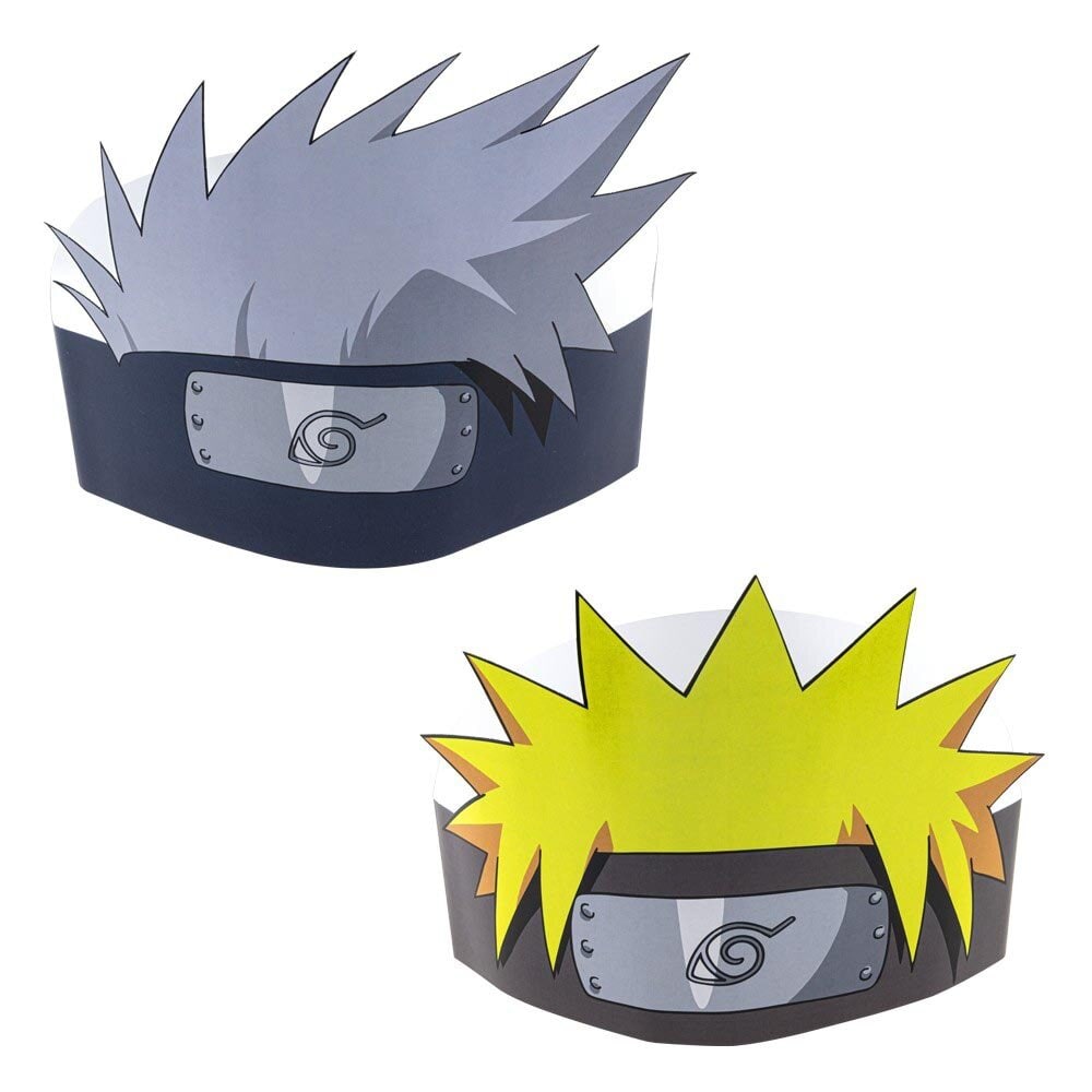 Naruto - Pannband i papper 8-pack