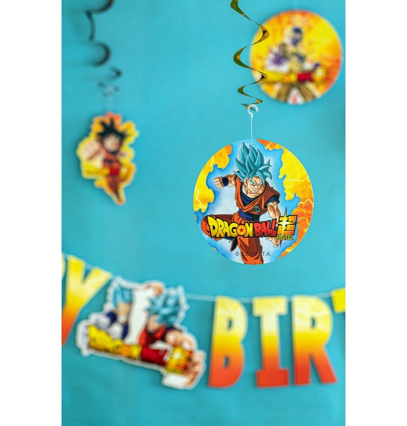 Dragon Ball - Hängande Swirl Dekorationer 5-pack