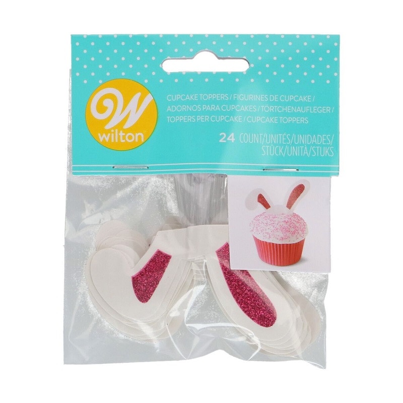 Wilton - Cake Toppers Kaninöron 24-pack