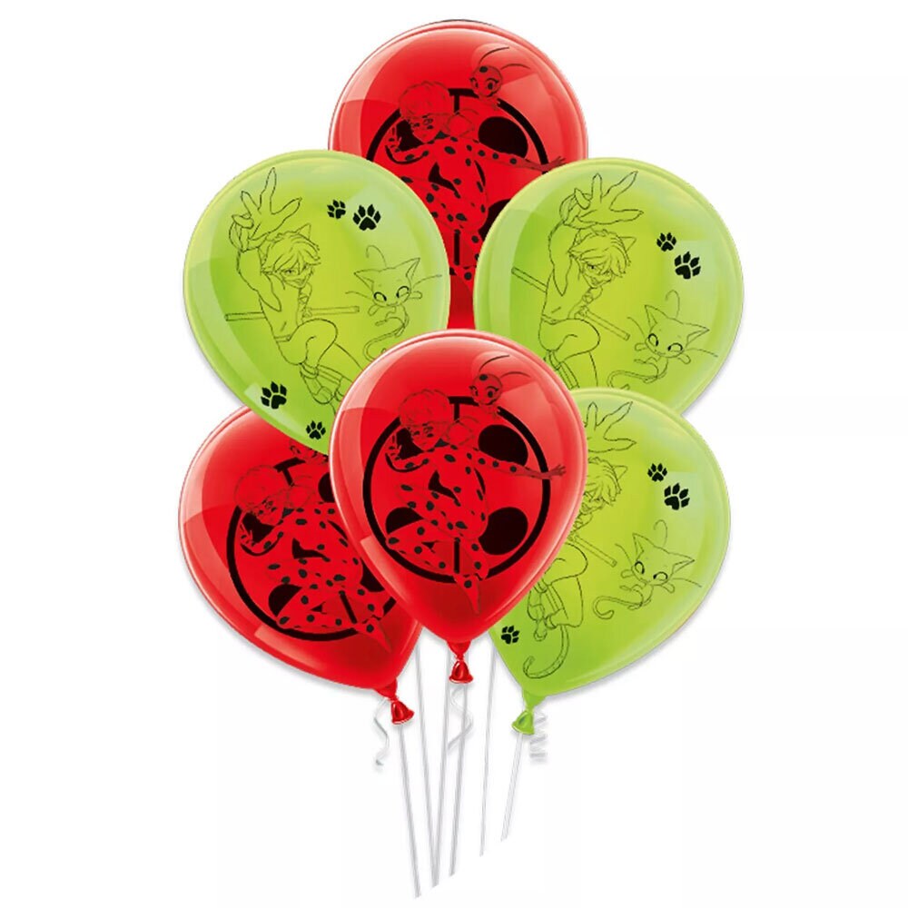 Miraculous Ladybug - Ballonger 10-pack