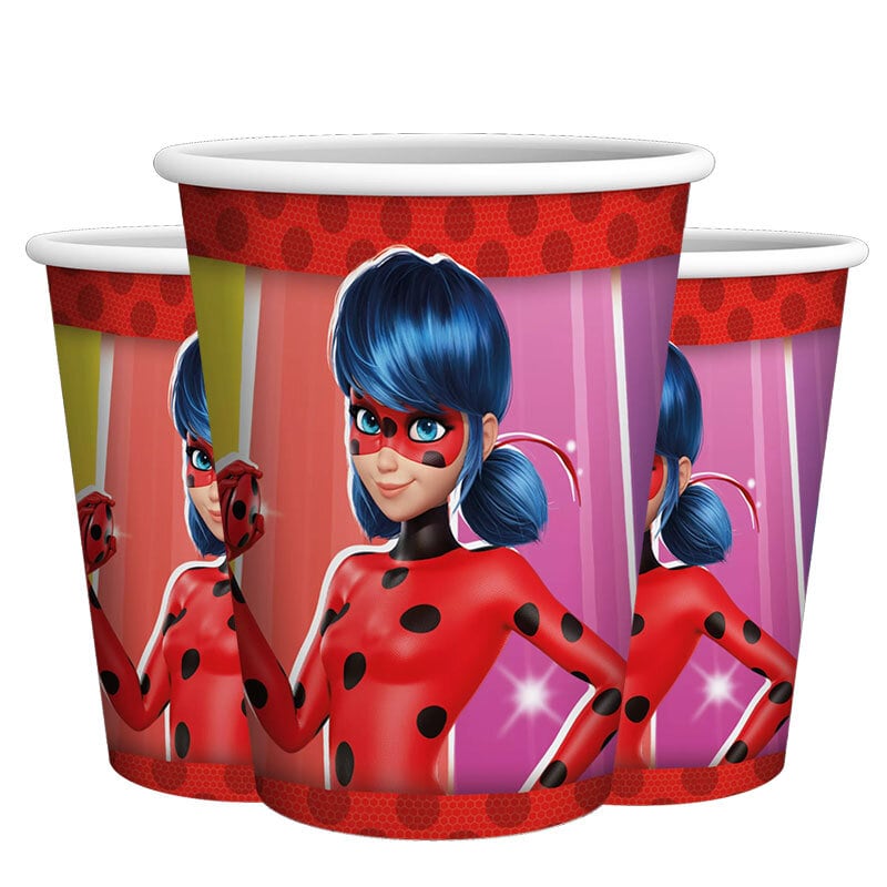 Miraculous Ladybug - Pappmuggar 10-pack