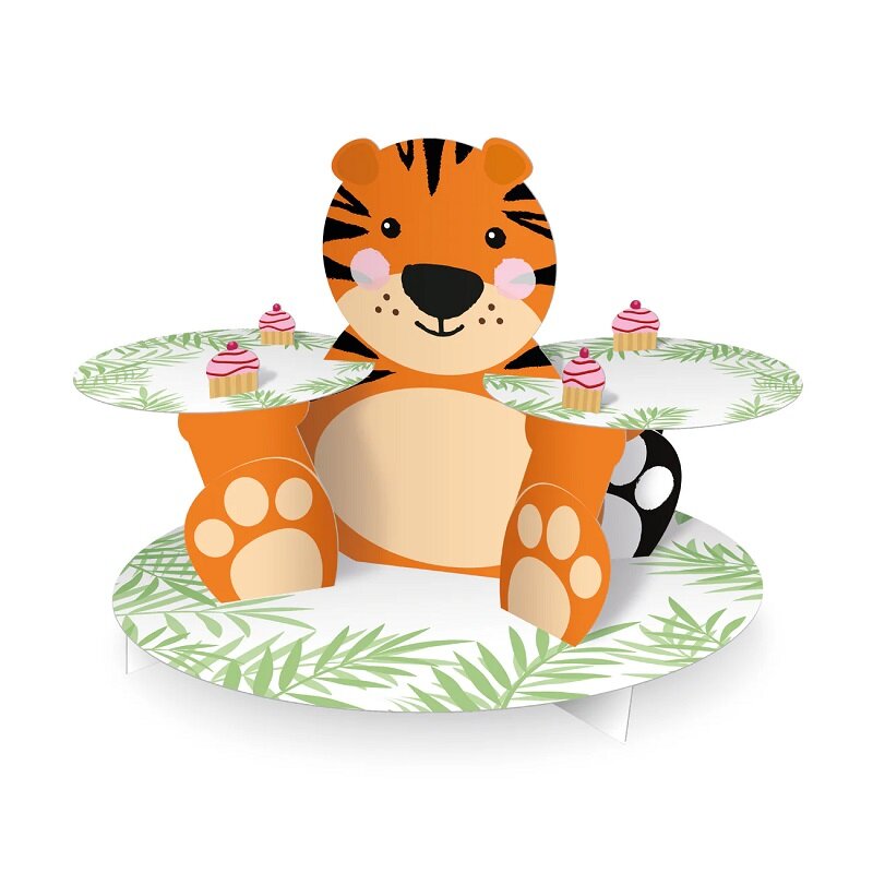 Safaridjur Muffinsställning