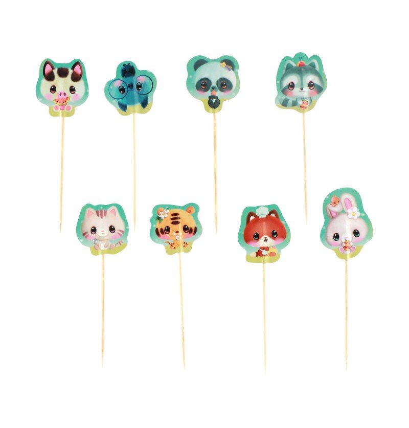 Bangoberry - Cake Toppers 8-pack