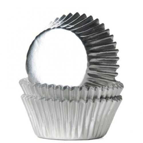 Muffinsformar Mini - Metallic Silver 36-pack