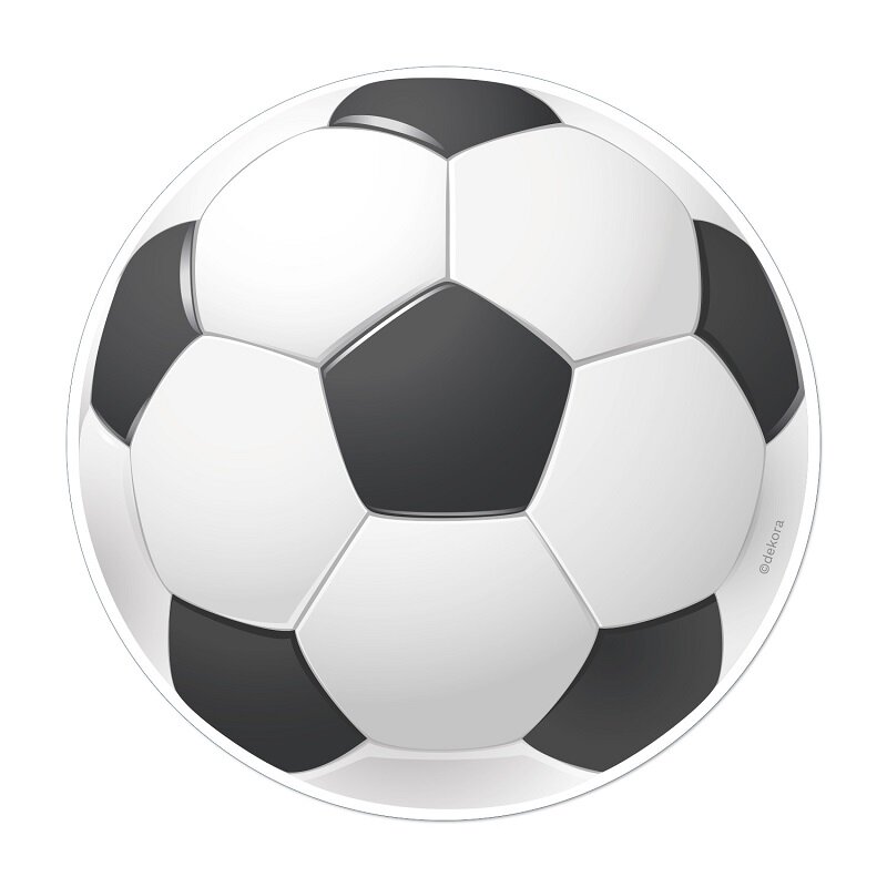 Tårtbild Fotboll - Oblat 20 cm