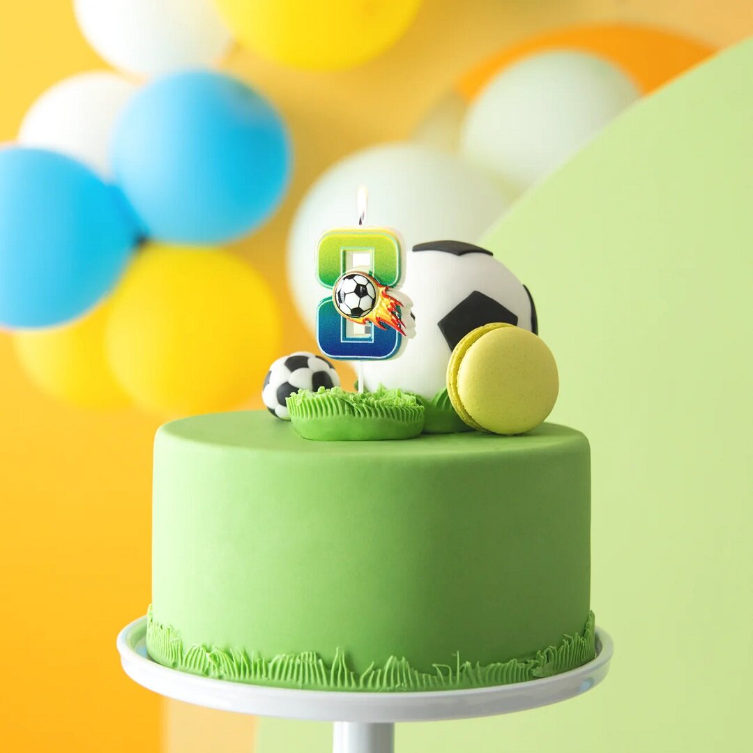 Tårtljus Fotboll 8 år