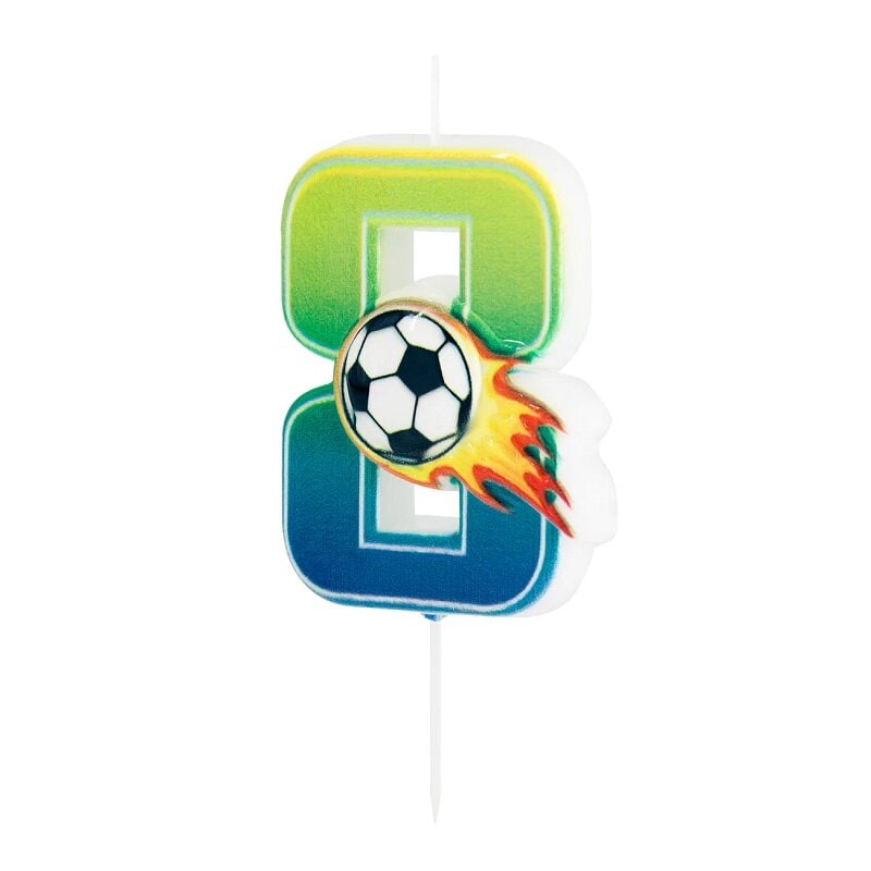 Tårtljus Fotboll 8 år