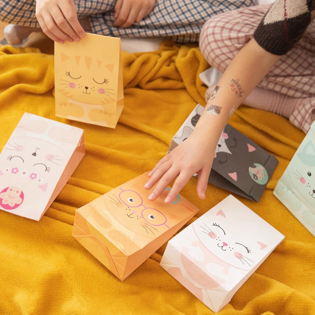 Katt Kalaspåsar 6-pack