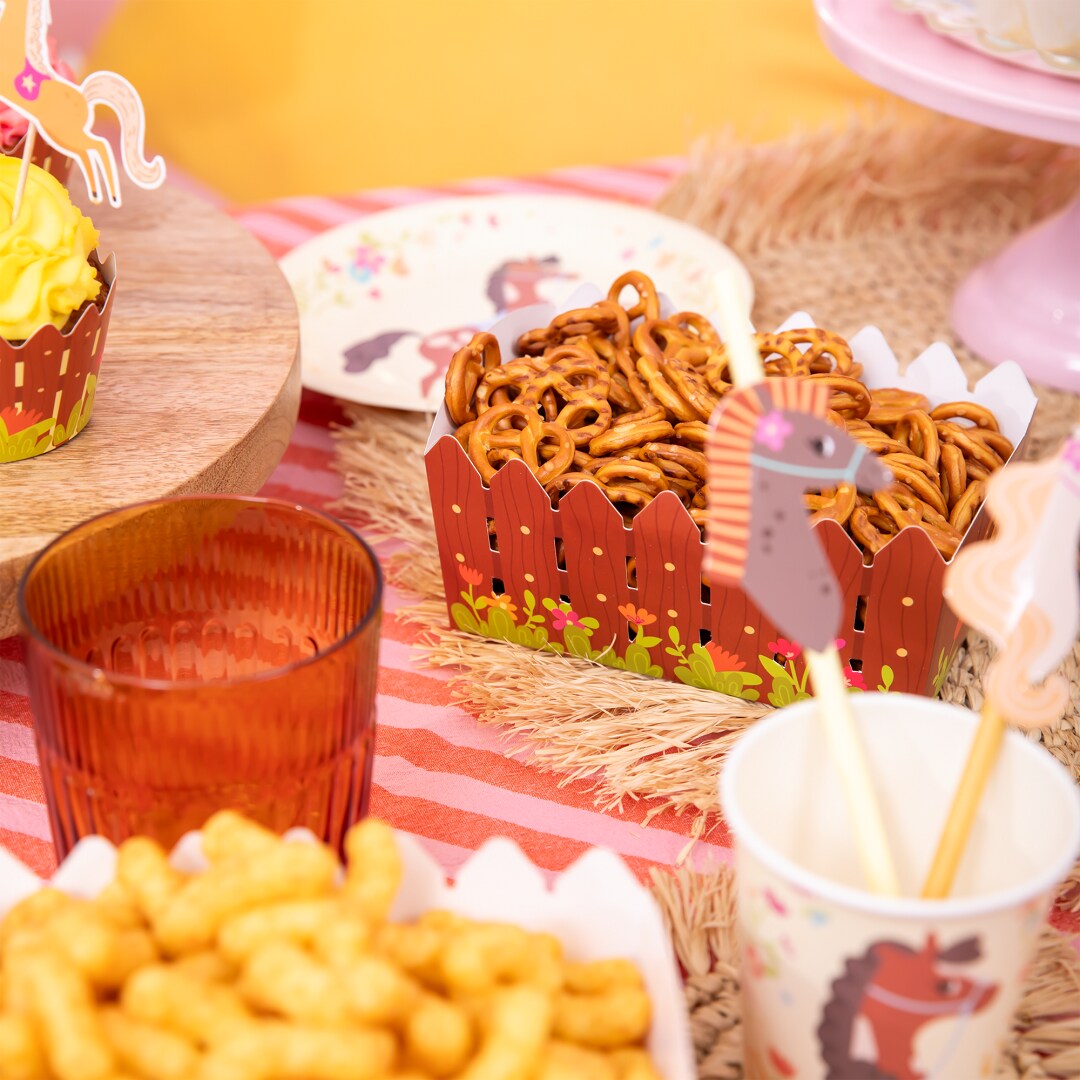 Hästar Snacksboxar 3-pack