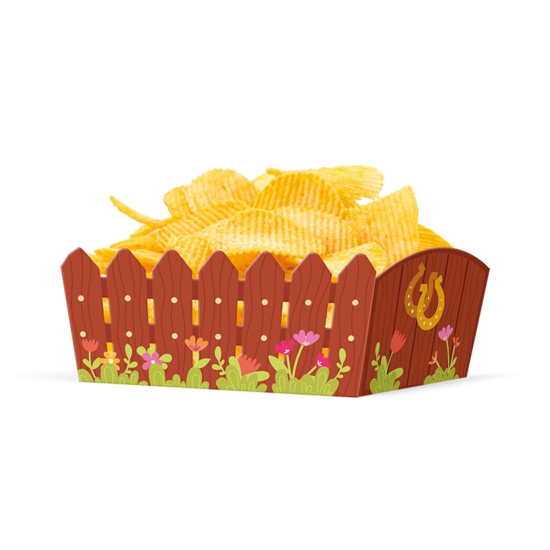 Hästar Snacksboxar 3-pack