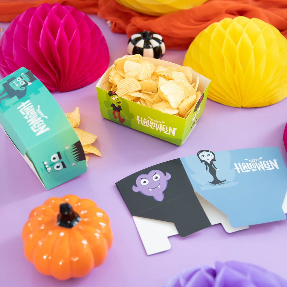 Halloween Monsters Snacksboxar 6-pack