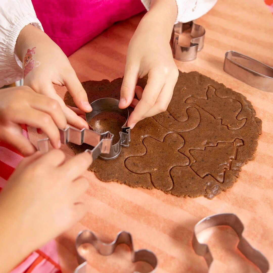Pepparkaksformar av stål 6-pack