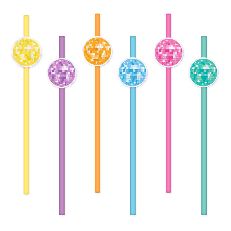 Disco Pappsugrör 6-pack