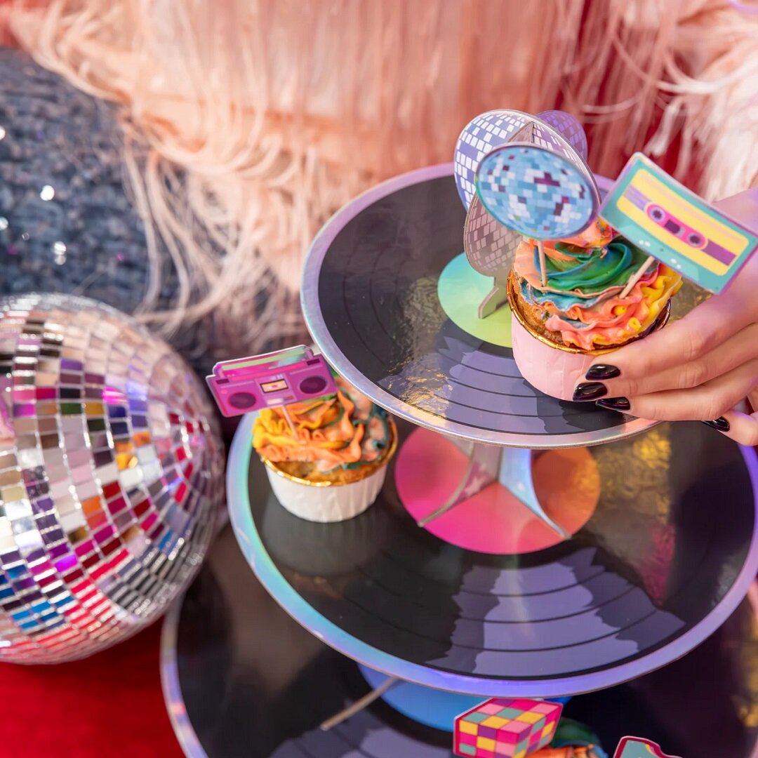 Muffinsställning Disco