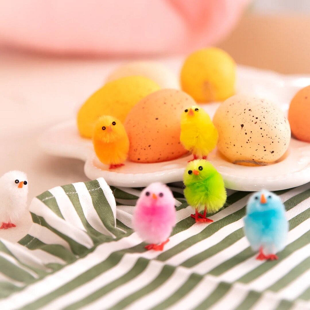 Påskkycklingar 3,5 cm, 6-pack