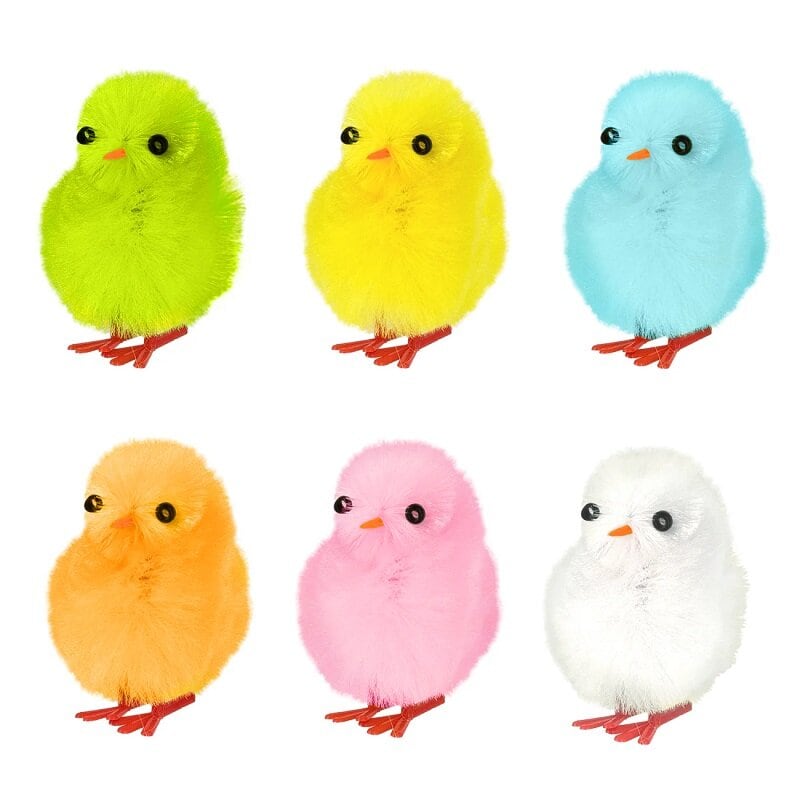 Påskkycklingar 3,5 cm, 6-pack