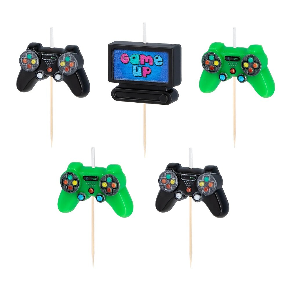 Tårtljus Gaming 5-pack