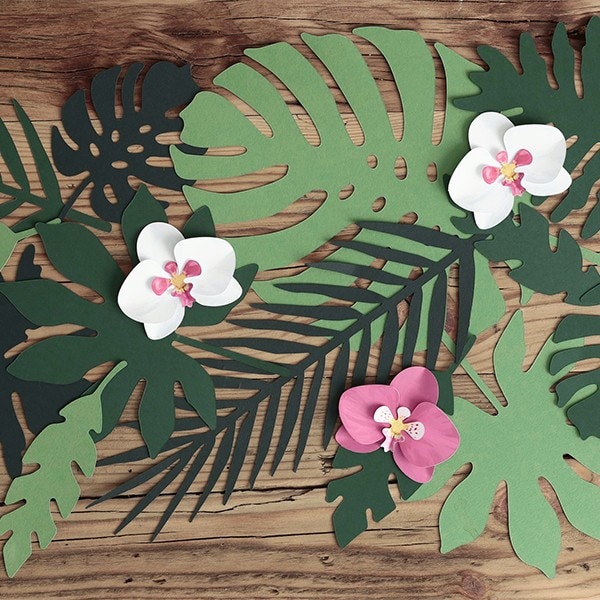 Aloha Tropical Leaves, Dekorationskit