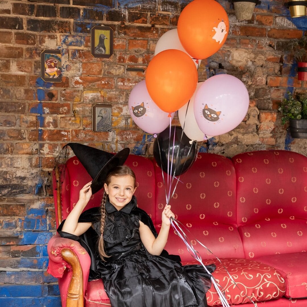 Halloweenballonger 8-pack