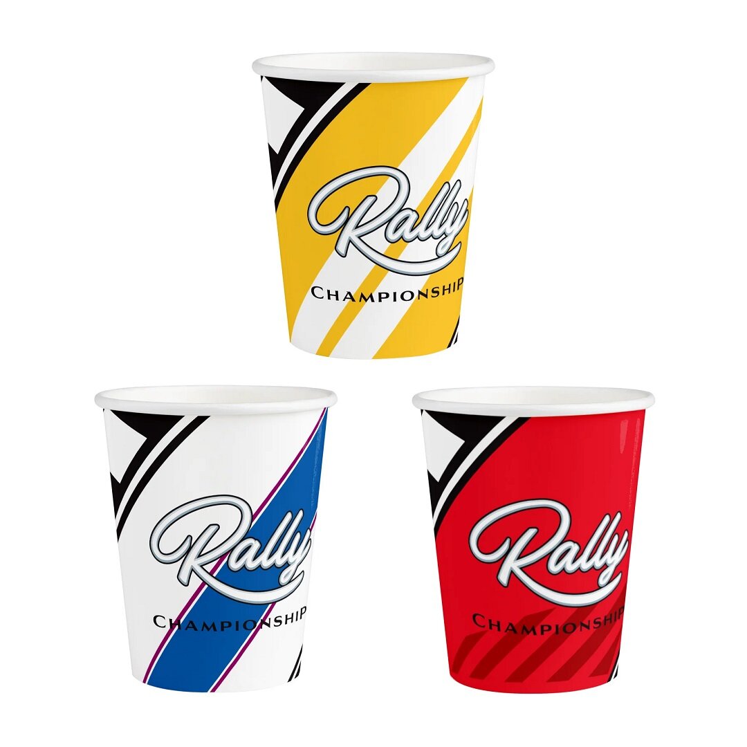 Racing Car Pappmuggar 6-pack