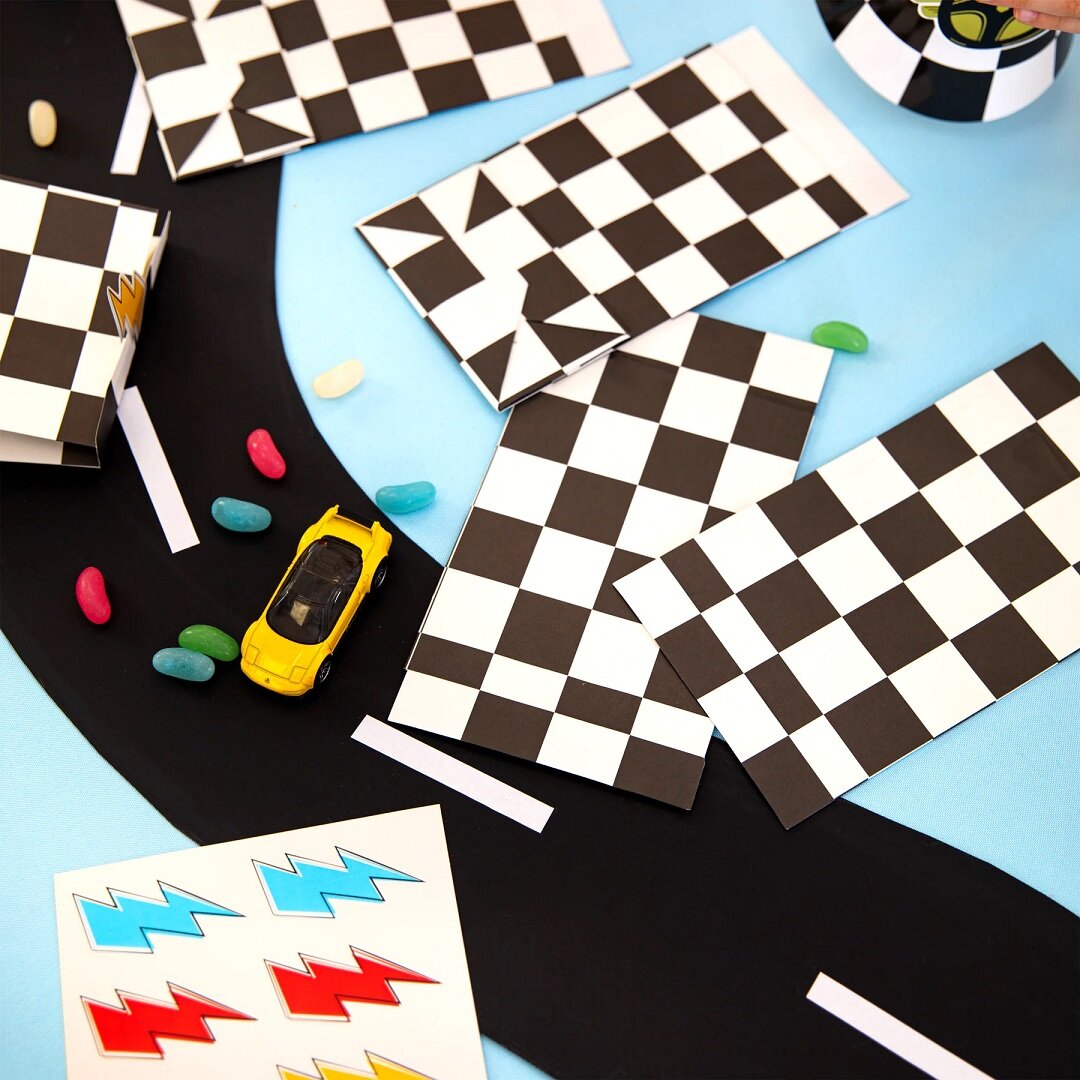 Racing Car Godispåsar 6-pack