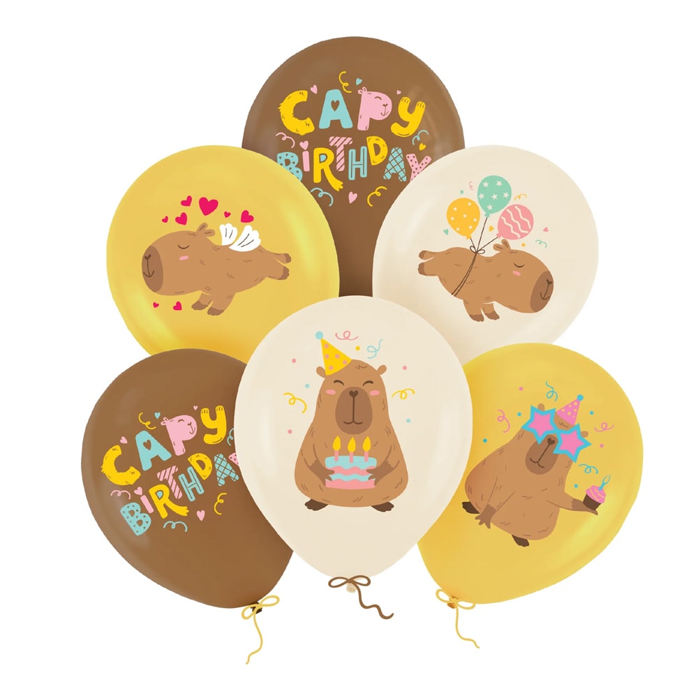Capybara Ballonger 6-pack