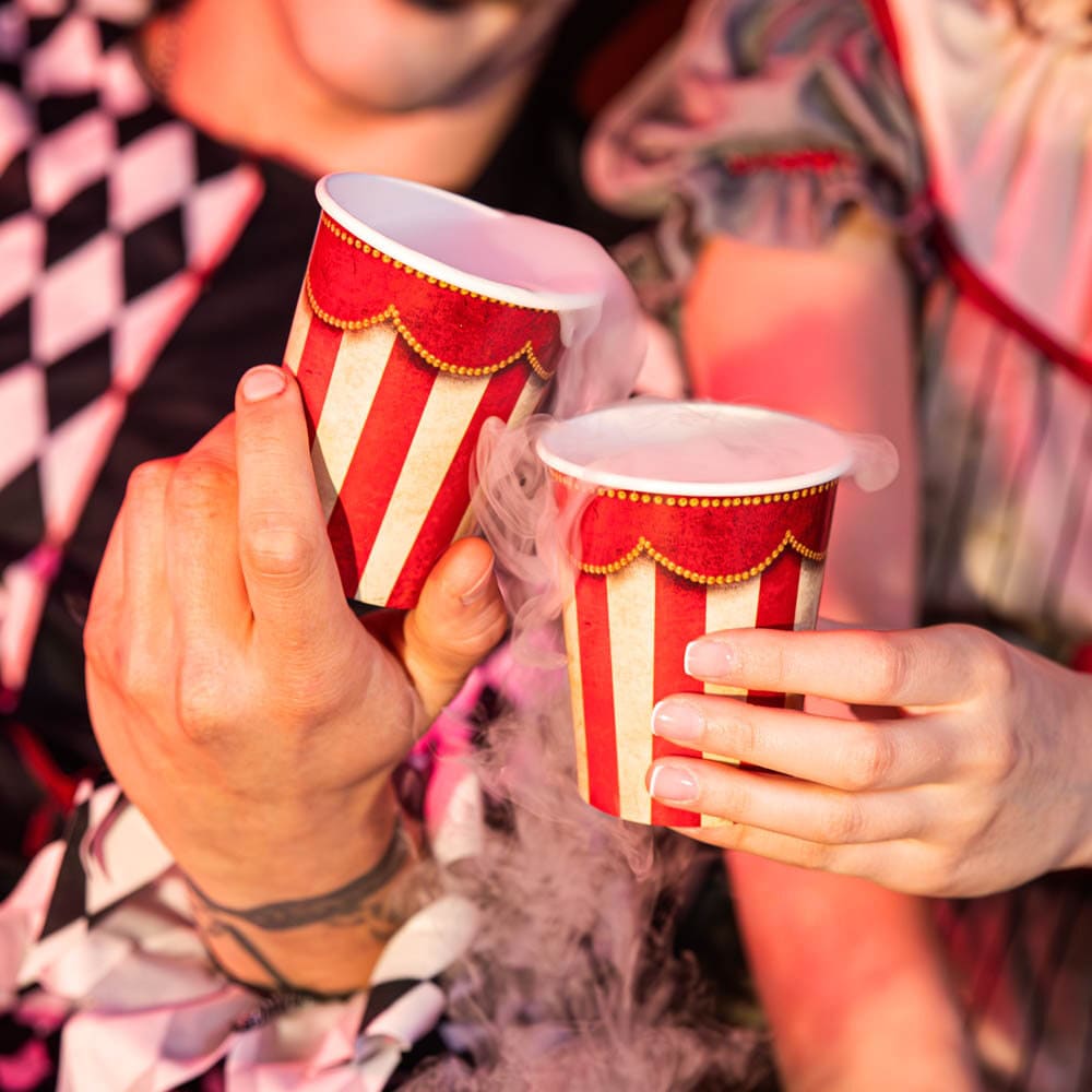 Halloween Freak Show Pappmuggar 6-pack