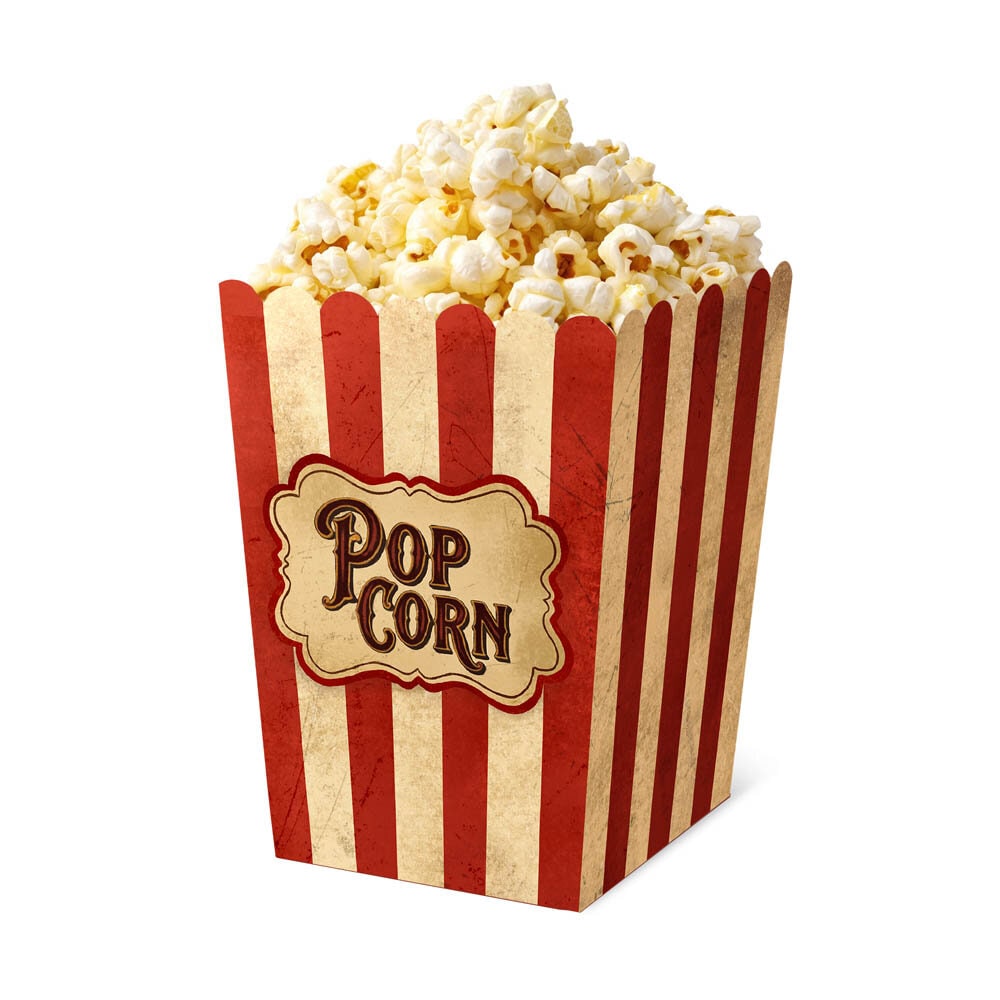 Halloween Freak Show Popcornboxar 6-pack
