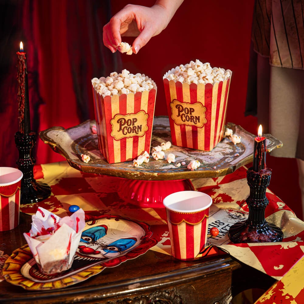 Halloween Freak Show Popcornboxar 6-pack