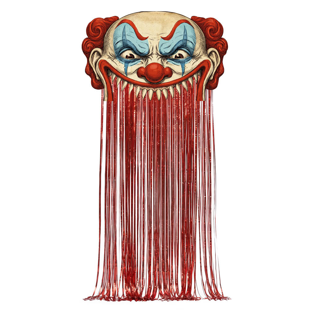 Halloween Freak Show Dörrdekoration 145 x 89 cm
