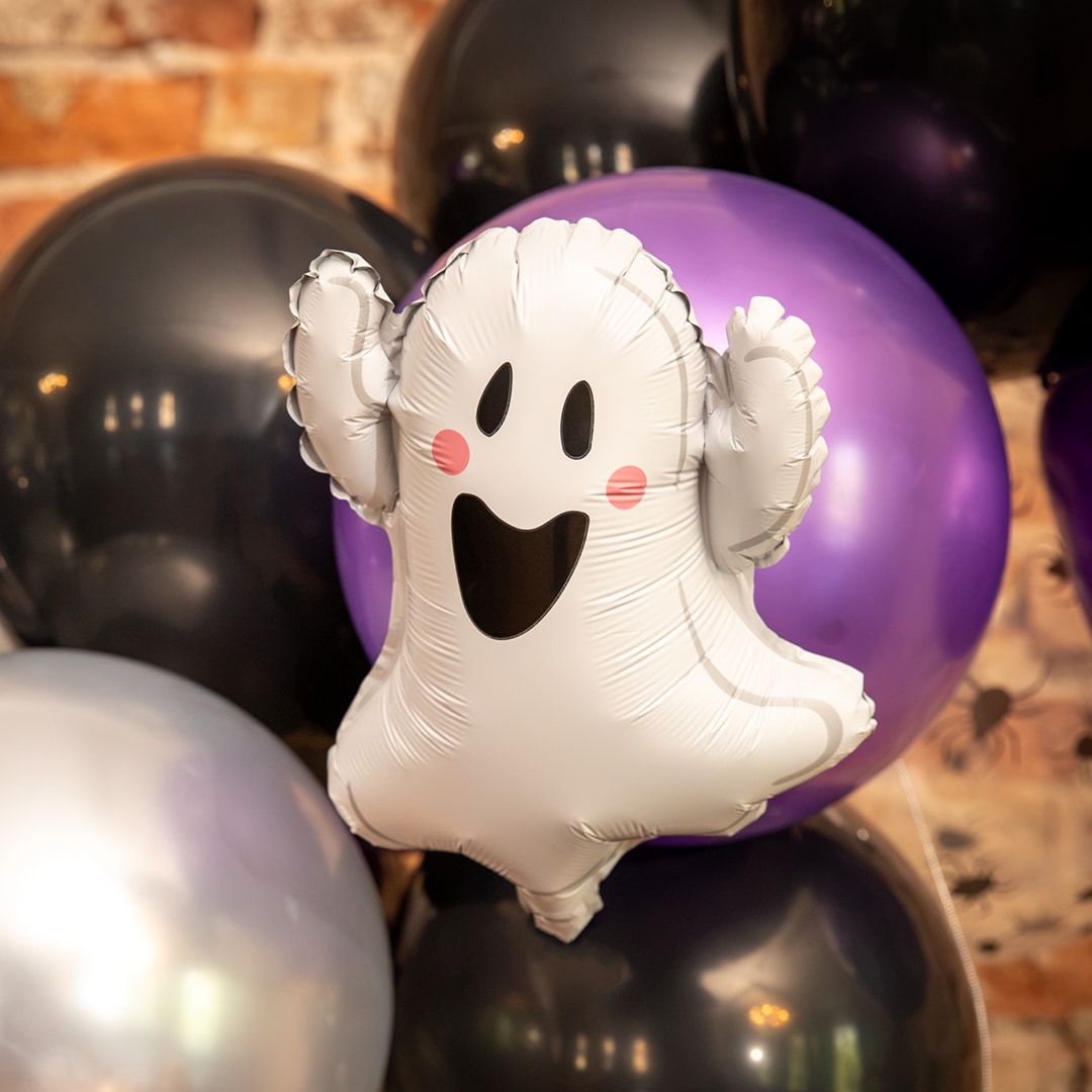 Foileballonger Halloween 5-pack