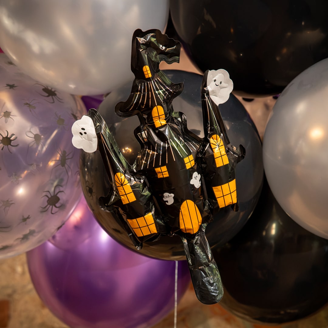 Foileballonger Halloween 5-pack