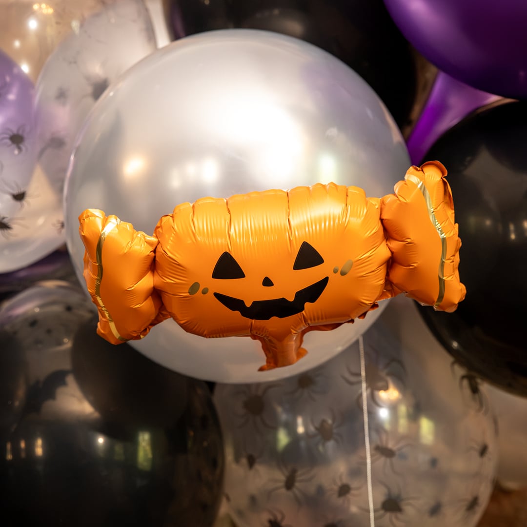 Foileballonger Halloween 5-pack