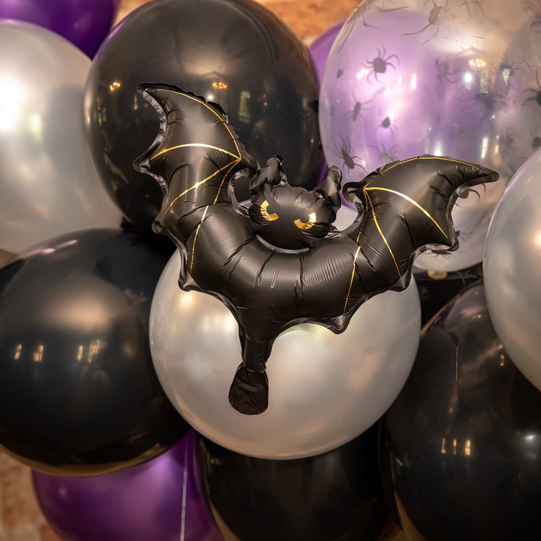 Foileballonger Halloween 5-pack
