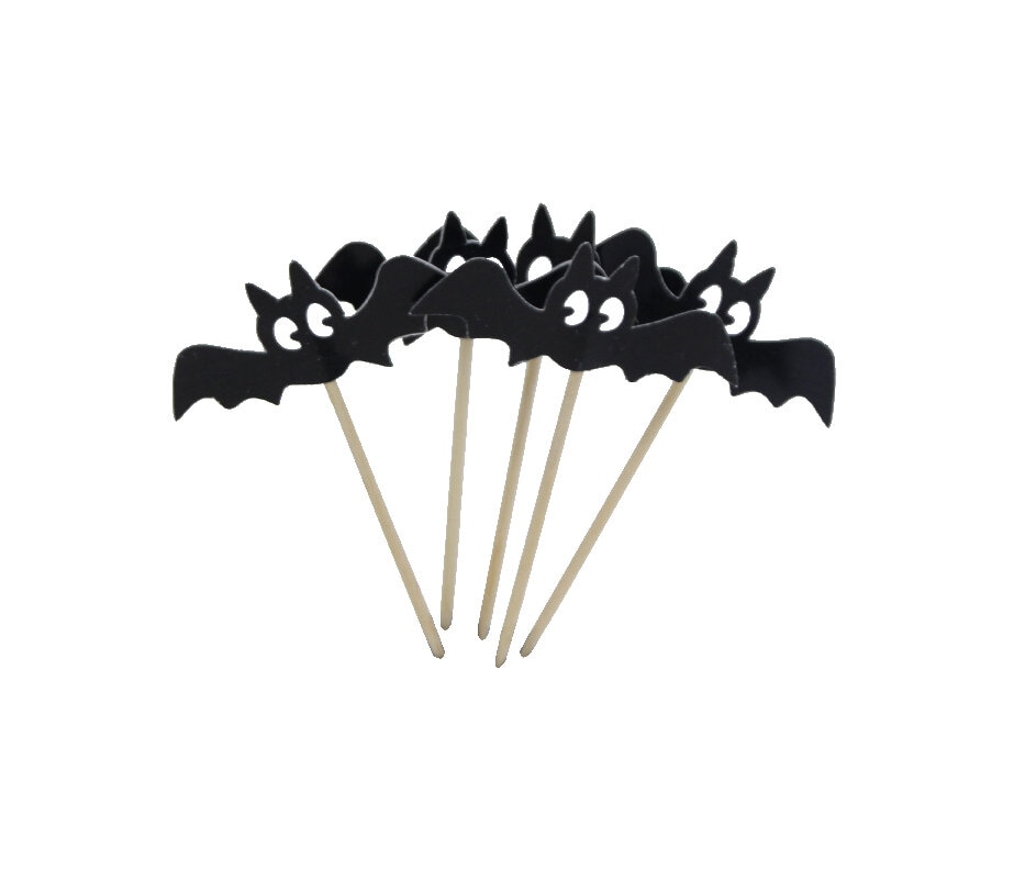 Cake Toppers - Fladdermöss 5-pack