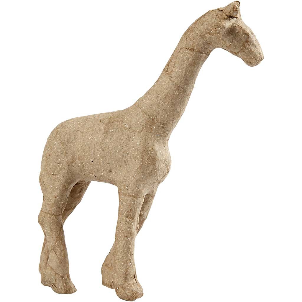 Pyssel - Pappersfigur Giraff 16 cm