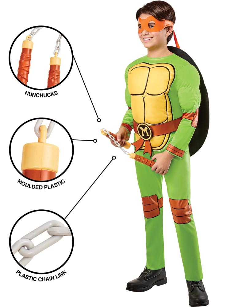 Ninja Turtles Nunchucks - Michelangelo