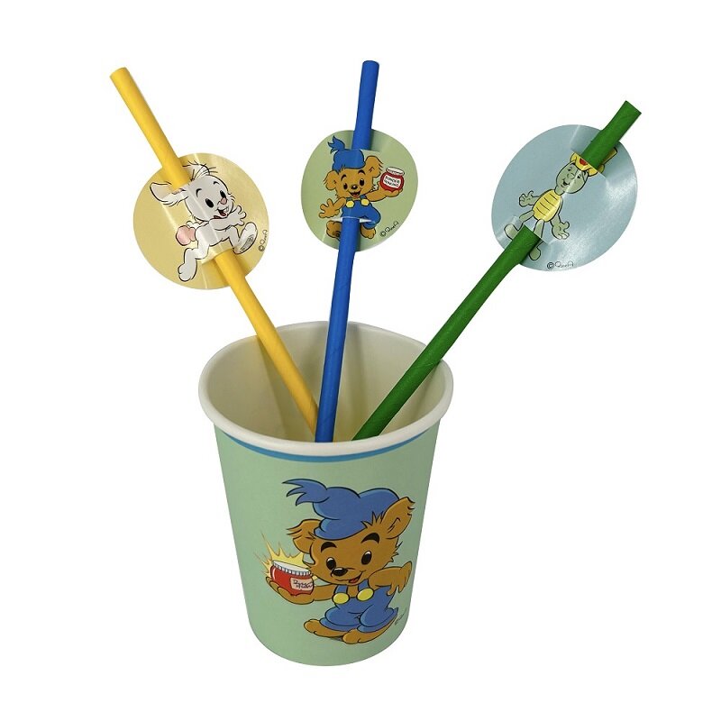 Bamse Sugrör 10-pack