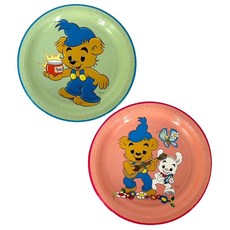 Bamse Tallrikar 8-pack