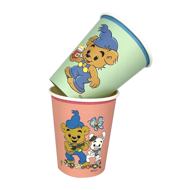 Bamse Pappmuggar 8-pack