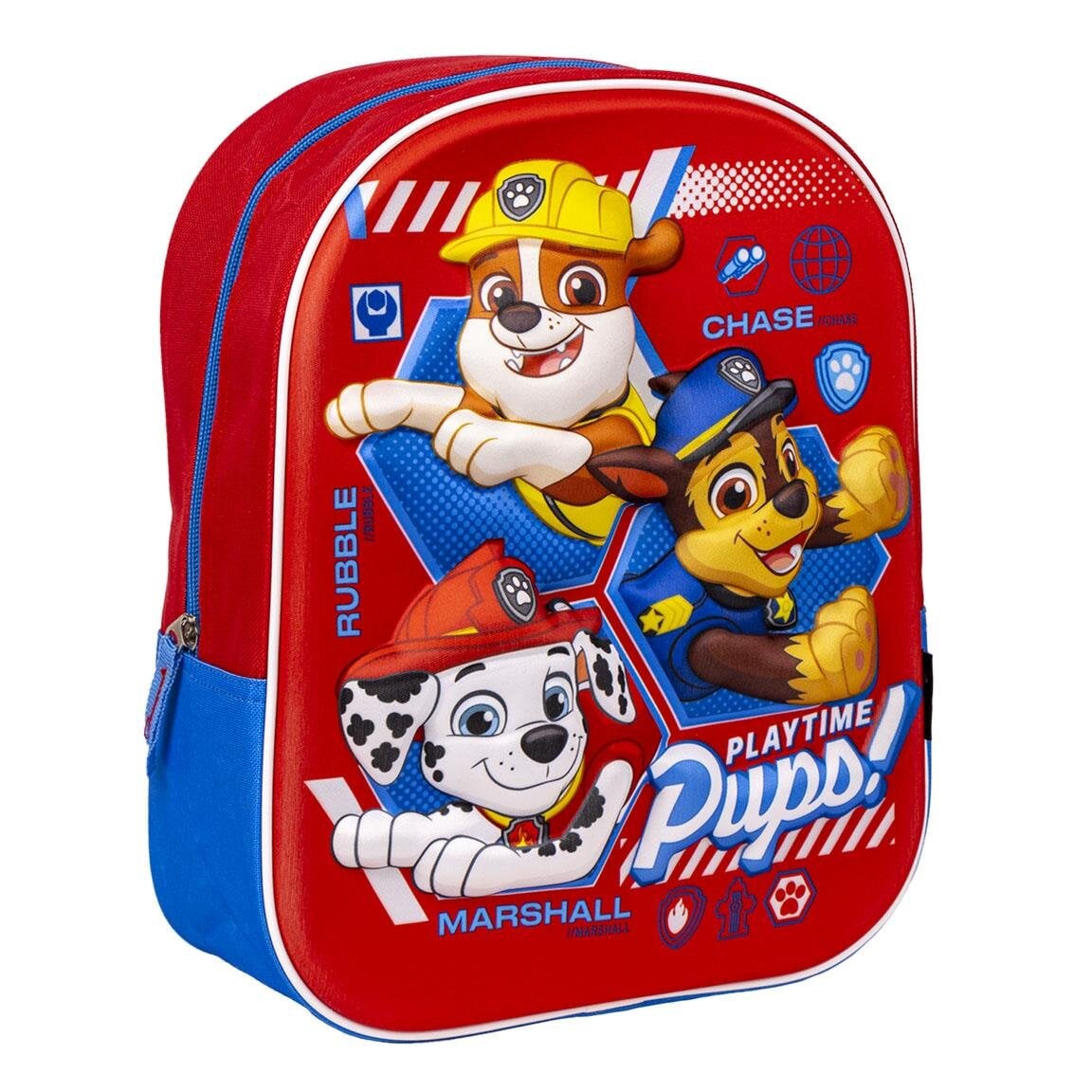 Ryggsäck Paw Patrol Pups Barnstorlek 3D