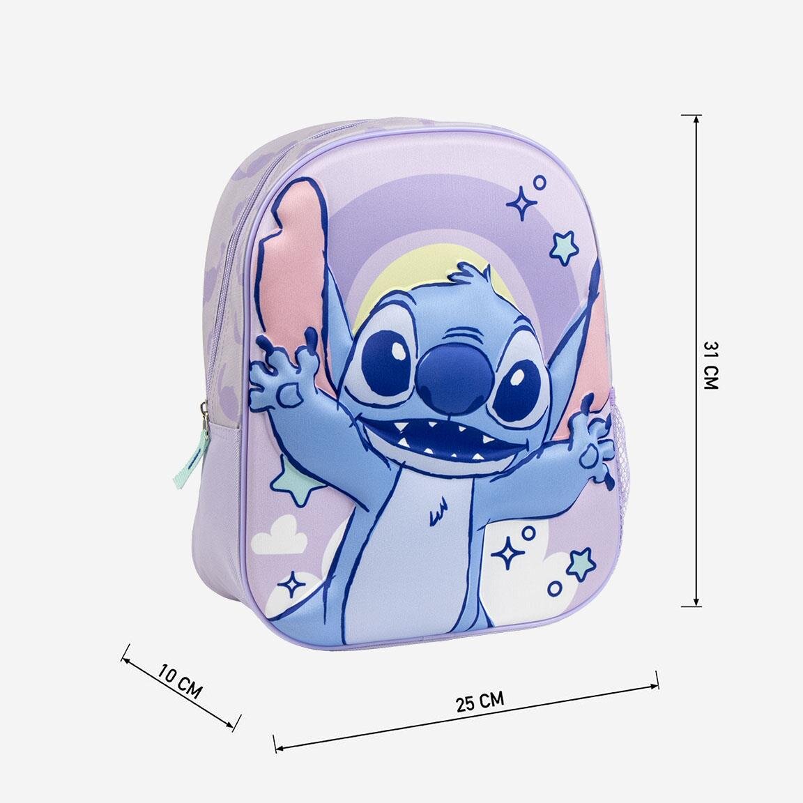 Stitch Barnryggsäck med 3D-effekt