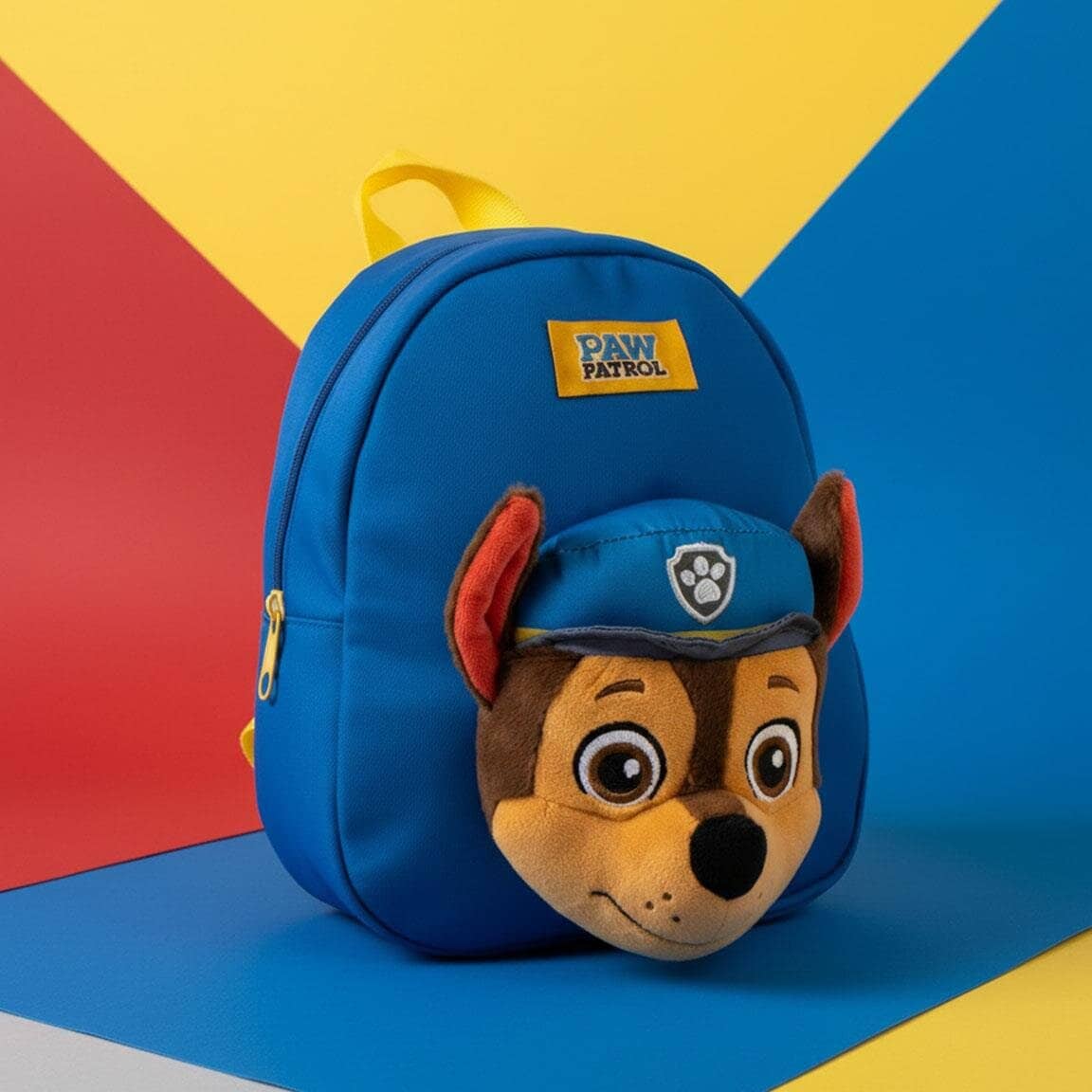 Paw Patrol Chase Barnryggsäck i plysch