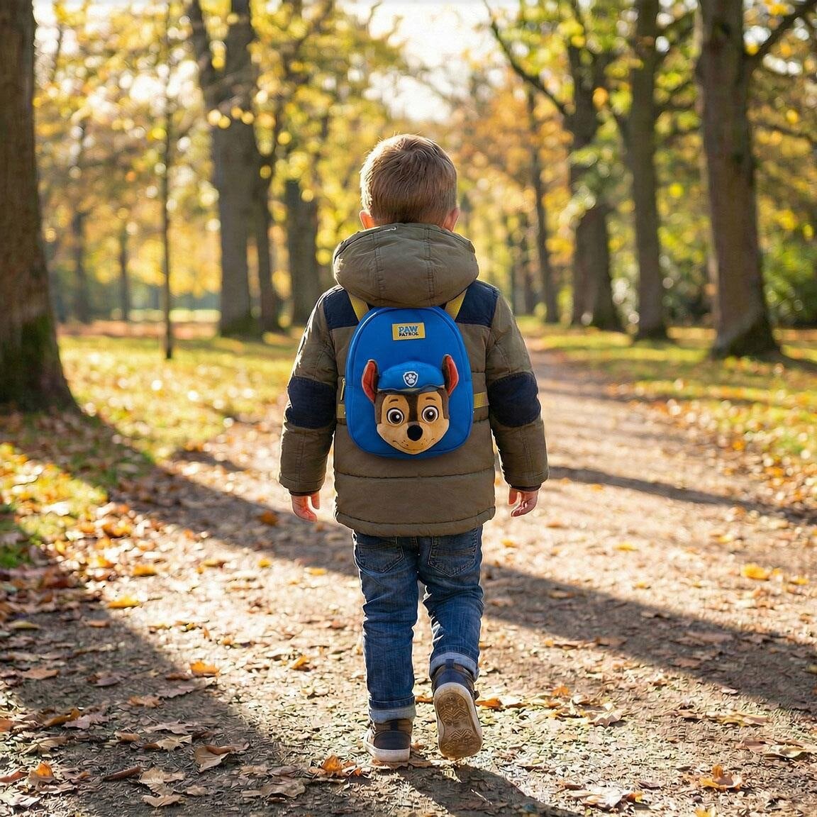 Paw Patrol Chase Barnryggsäck i plysch