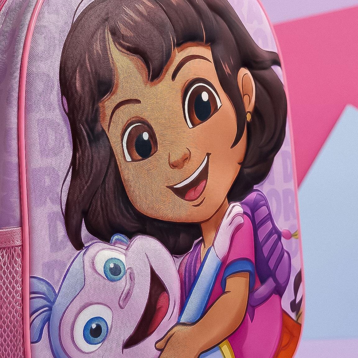 Dora Barnryggsäck med 3D-effekt