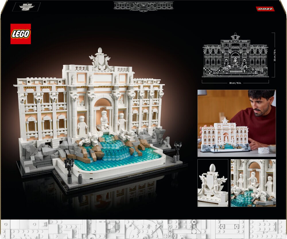 LEGO Architecture - Trevifontänen 18+