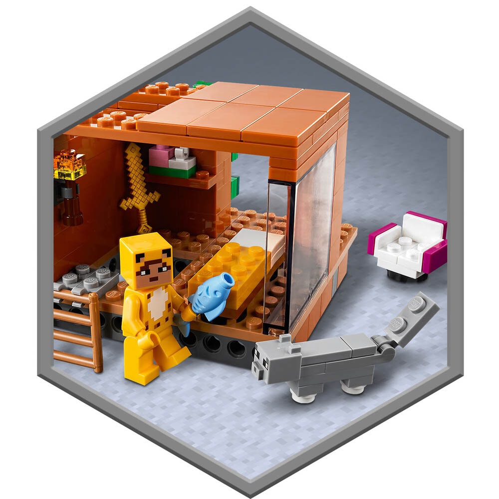 LEGO Minecraft Den moderna trädkojan 9+
