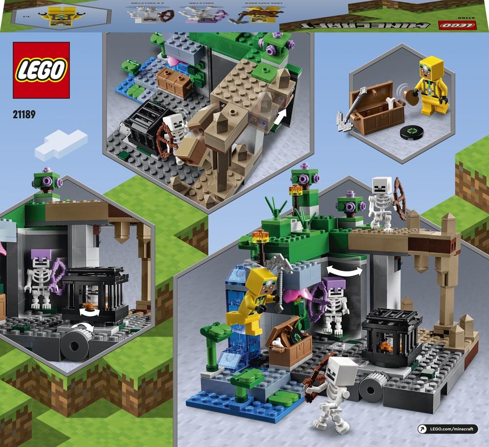 LEGO Minecraft - Skelettgrottan 8+