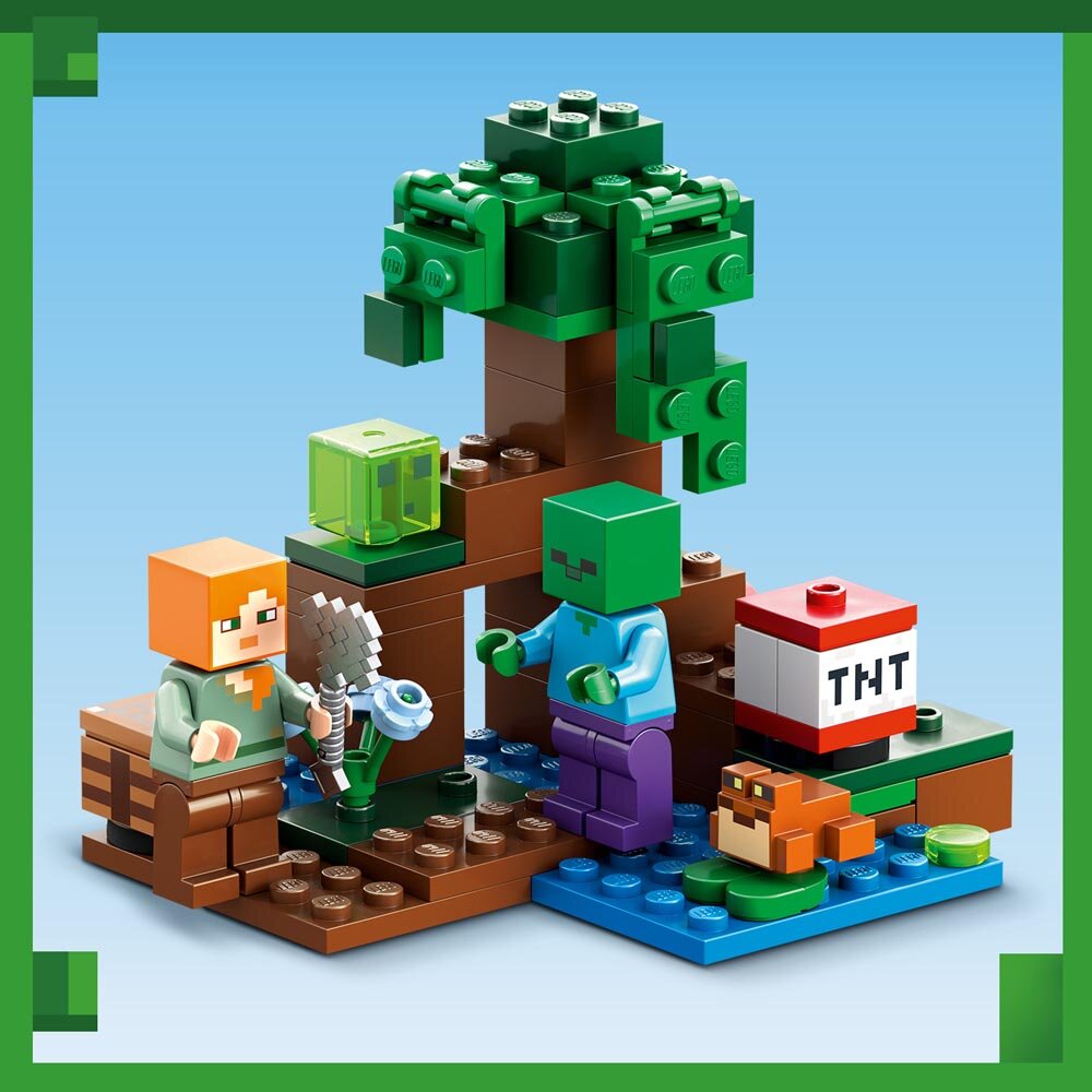 LEGO Minecraft - Träskäventyret 7+