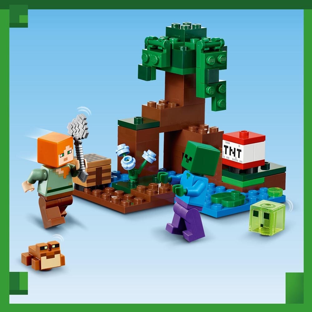 LEGO Minecraft - Träskäventyret 7+